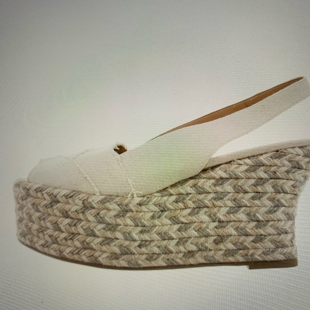 Castaner Canvas Sling Back
